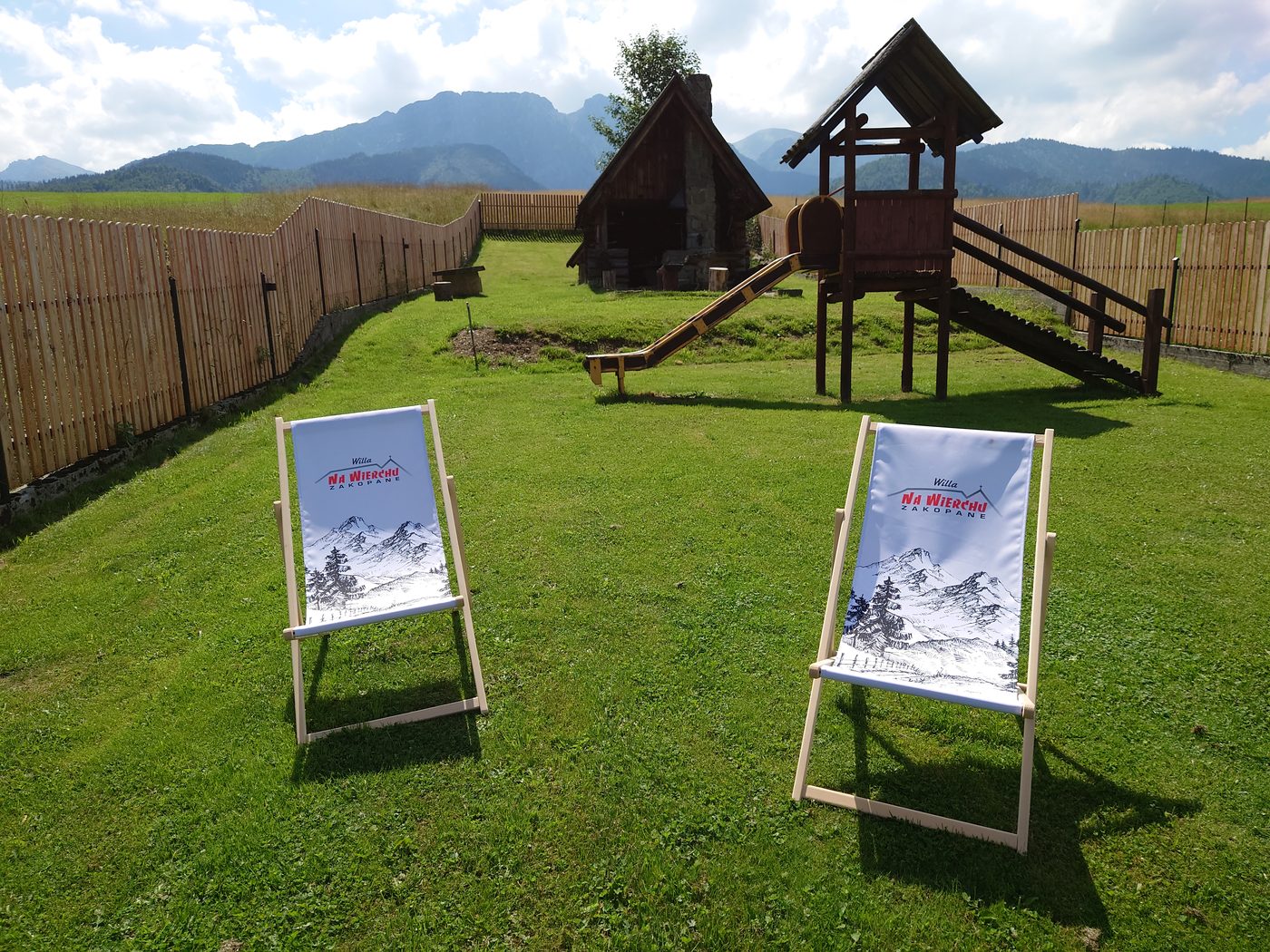 Playground with a view of the Tatras