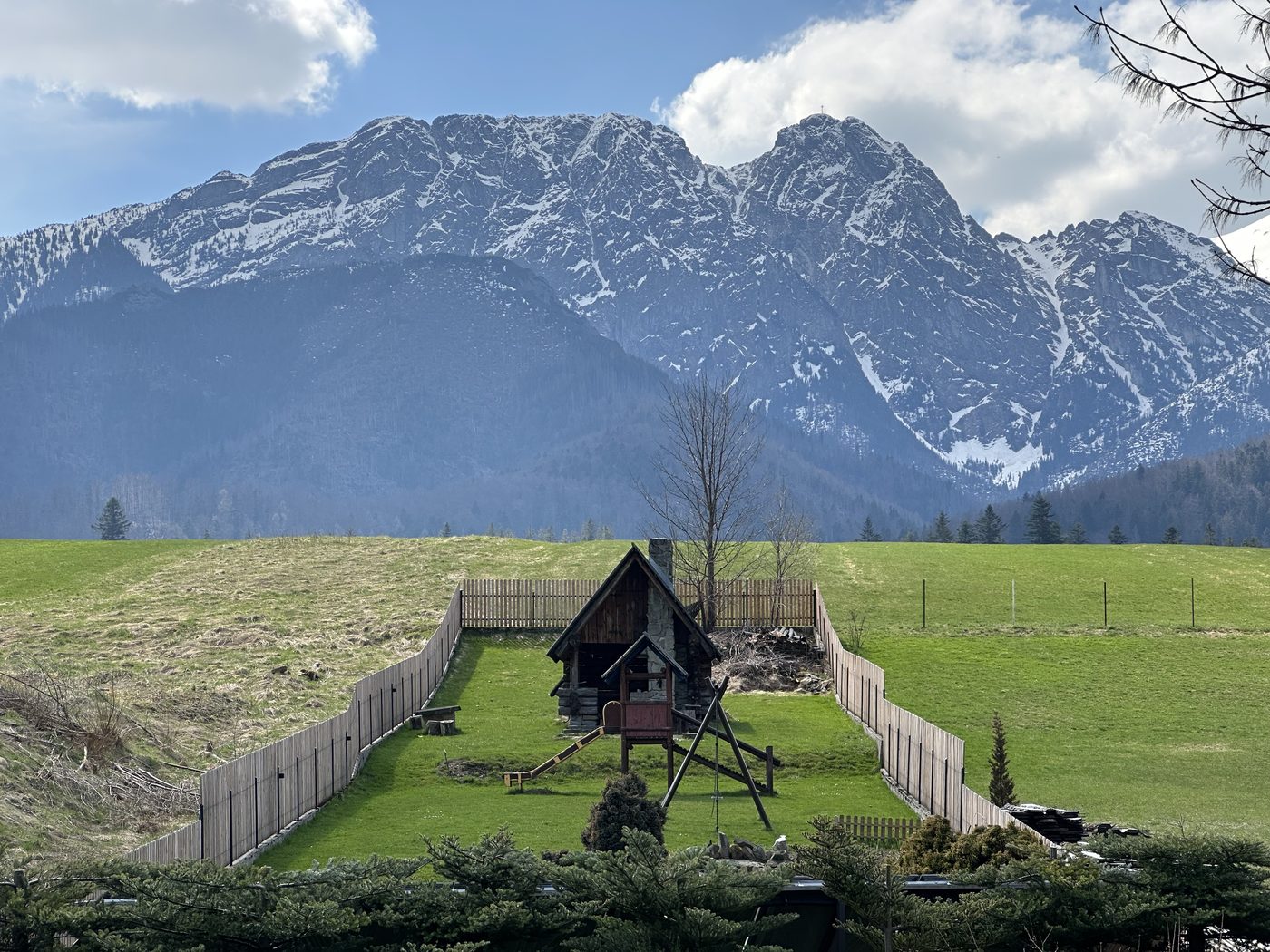 Tatra panorama from the villa